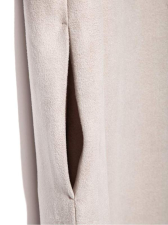 Платье-футляр из искусственной замши с карманами 838 || Плаття жін. CE LPL 838, р.170-100-106, beige