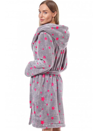 Халат L&L 9135 Ds Графитово-розовый || Халат L&L 9135 Ds Графитово-розовый