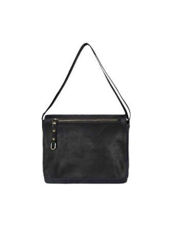 Сумка Через Плечо Унисекс Exodus Leather Canvas Серая P1102Ex021