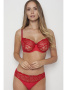 Комплект Samanta Poppy - бюстгальтер с мягкой чашкой A122 и полные трусики B400 Красный || Комплект Samanta Poppy - бюстгальтер с мягкой чашкой A122 и полные трусики B400 Красный