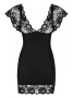 Комплект Obsessive Idillia chemise  Черный || Комплект Obsessive Idillia chemise  Черный