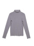 Классическая водолазка в рубчик из вискозы премиального качества LD 1028 || Джемпер жін. CE LD 1028, р.170-100, lilac grey