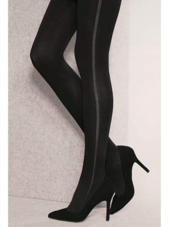 Женские колготки с узором Gatta Loretta 124 50 den, 2, nero(чёрный)