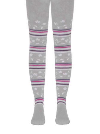 Колготки детские Conte Kids SOF-TIKI 7С-38СП, р.104-110, 398 сірий