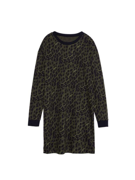 Платье с леопардовым рисунком LPL 1045