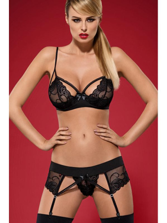 Комплект Obsessive Wonderia set Черный