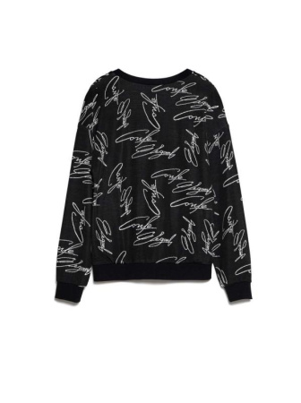 Свитшот из вискозы премиального качества LD 1042 || Джемпер жін. CE LD 1042, р.170-88, black-moon grey