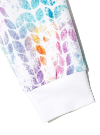 Ультракомфортный хлопковый свитшот LD 894 || Джемпер жін. CE LD 894, р.170-88, pastel water colour