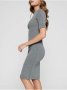 Моделирующее платье-футляр LPL 1047 || Плаття жін. CE LPL 1047, р.164-100-106, steel grey