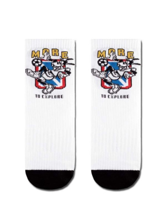 Носки муж. DW DISNEY 17С-168СПМ, р.27, 369 белый