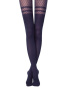 Колготки в крупную сетку с имитацией гольфинов IMPULSE Lycra, р.2, Marino