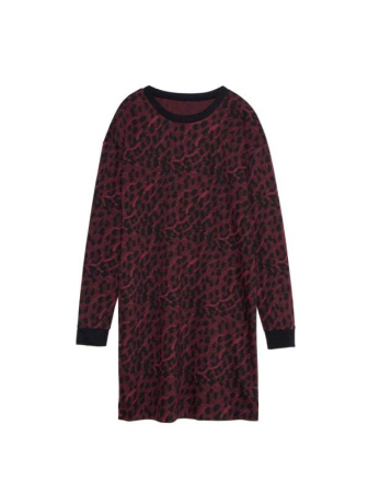 Платье с леопардовым рисунком LPL 1045 || Плаття жін. CE LPL 1045, р.170-100-106, bordo leo