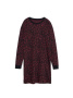 Платье с леопардовым рисунком LPL 1045 || Плаття жін. CE LPL 1045, р.170-100-106, bordo leo