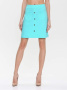 Юбка А-силуэта с металлическим декором MALIBY || Спідниця жін. CE MALIBY, р.170-102, aqua blue