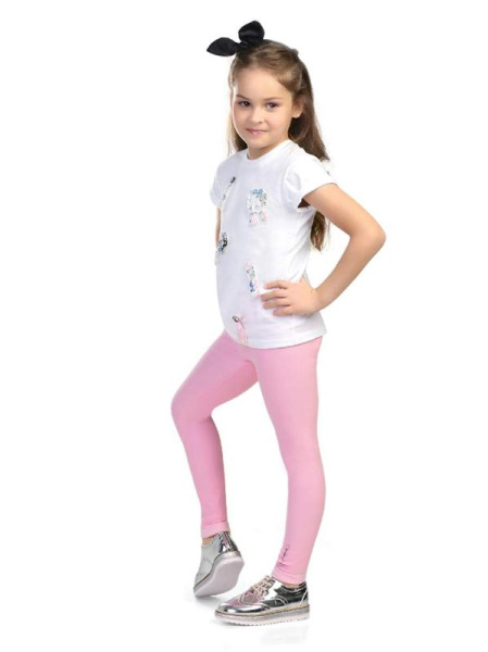 Леггинсы с рисунком "зайчик" FLUFFY, р.98, 104-52 Леггинсы с рисунком "зайчик" FLUFFY, р.98, 104-52