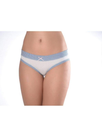 Женские трусики-слипы Sevim Арт: 5196, M, Горох-полоска-серая ассорти || Женские трусики-слипы Sevim Арт: 5196, M, Горох-полоска-серая ассорти