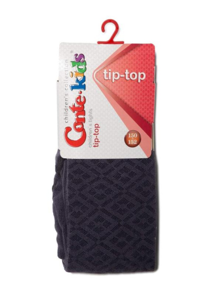 Колготки дитячі Conte Kids TIP-TOP, р. 140-146, 414 сіро-фіолетовий