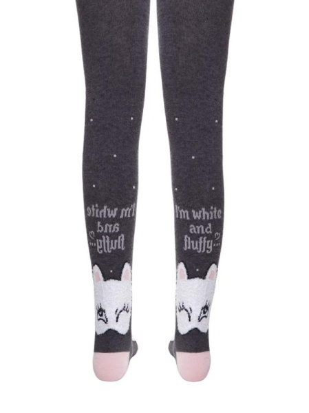 Колготки дитячі Conte Kids TIP-TOP 18С-266СП, р. 116-122 (18), 504 темно-сірий