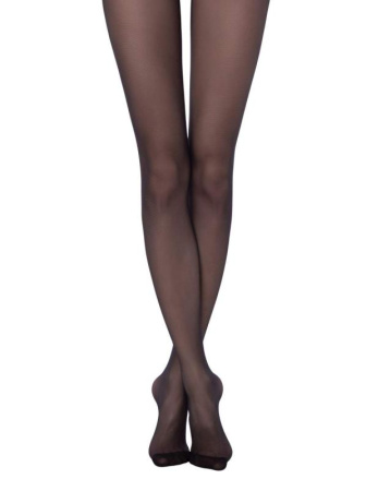 Колготки без шортиків з ефектом satin touch TANGO 20 Lycra, р. 5, Nero