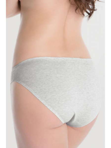 Полные трусики Julimex Cotton Hi-cut Серый