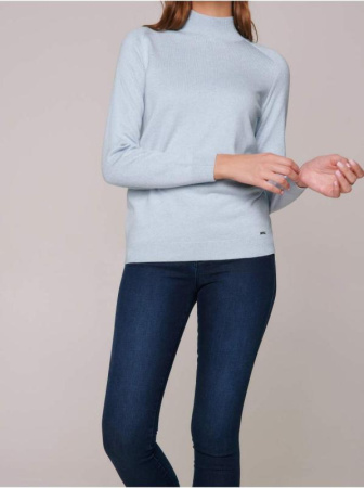 Свитер из пряжи с хлопком и модалом LDK 099