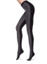 Колготки з двоколірним малюнком DUET Lycra, р. 3, Grafit