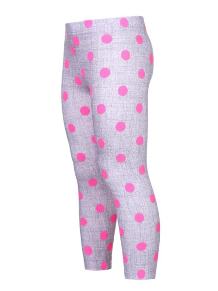 Легінси в горошок PALLINA, р. 98-48, fuchsia melange Легінси в горошок PALLINA, р. 98-48, fuchsia melange