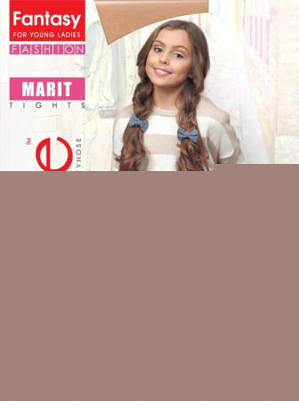 Колготки из микрофибры в разноцветную полоску MARIT || Колготки из микрофибры в разноцветную полоску MARIT