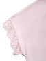 Топ с эффектом замши и деликатным кружевом LD 917 || Джемпер жін. CE LD 917, р.170-96, steal pink