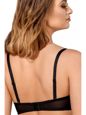 Бюстгальтер push up Kinga Addicted PU-554 Черный в цветочек || Бюстгальтер push up Kinga Addicted PU-554 Черный в цветочек