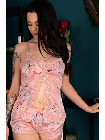 Комплект LivCo Corsetti Vippave Розовый с рисунком