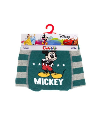 Колготки дитячі Conte Kids DISNEY 17С-130СПМ, р. 62-74, 456 темно-бірюзовий-сірий