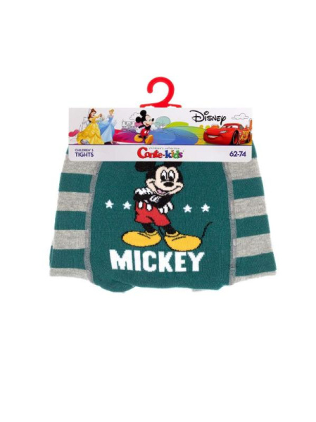 Колготки дитячі Conte Kids DISNEY 17С-130СПМ, р. 62-74, 456 темно-бірюзовий-сірий