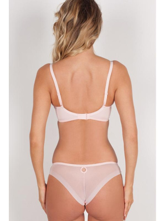 Комплект Samanta Holly - бюстгальтер с мягкой чашкой A122 и бразилианки M300 Розовый-мокко || Комплект Samanta Holly - бюстгальтер с мягкой чашкой A122 и бразилианки M300 Розовый-мокко