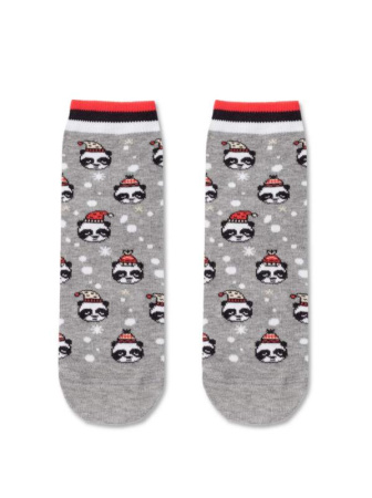 Носки дет. CK NEW YEAR 19С-87СП, р.20-22, 518 серый || Шкарпетки дит. CK NEW YEAR 19С-87СП, р.20-22, 518 сірий