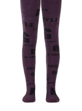 Колготки детские Conte Kids SOF-TIKI 7С-38СП, р.140-146 (22), 530 баклажан