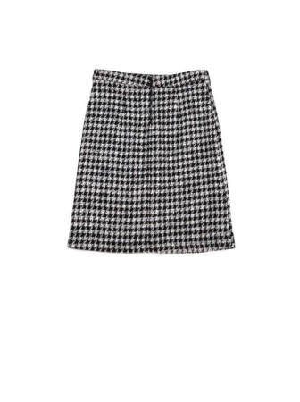 Стильная юбка A-силуэта COCO || Спідниця жін. CE COCO, р.164-102, black-ivory