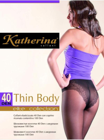 Колготки моделирующие Katherina Thin Body 40 den, 2, nero(чёрный)