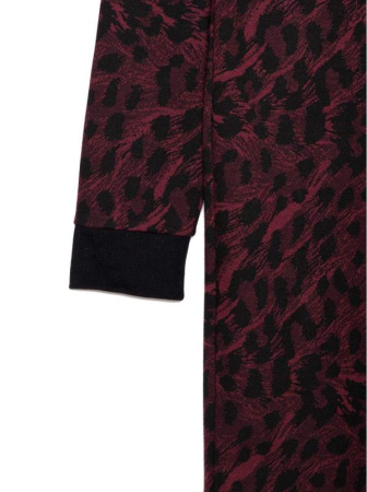 Платье с леопардовым рисунком LPL 1045 || Плаття жін. CE LPL 1045, р.170-100-106, bordo leo