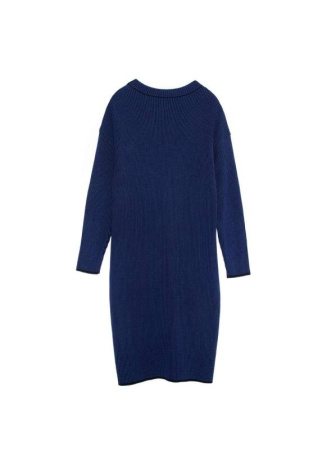 Вязаное платье из пряжи премиальной качества с модалом LDK 064 || Плаття жін. CE LDK064 18С-216СП, р.170-88-94, dark navy
