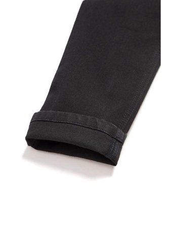 Моделирующие черные Джинсы Skinny с высокой посадкой CON-96 Lycra || Брюки джинсові жін. CE CON-96, р.164-94, чорний