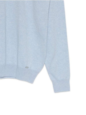 Джемпер из пряжи с хлопком и модалом LDK 098 || Джемпер жін. CE LDK098 19С-197СП, р.170-84, white smoke