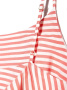 Ультрамодное платье в полоску на тонких бретелях LPL 911 || Плаття жін. CE LPL 911, р.170-92-98, white-coral