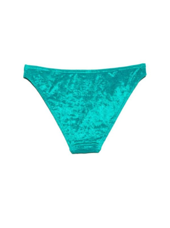 Трусики-бикини со средней посадкой BELLA VELVET || Труси куп. жін. CE BELLA VELVET, р.106, turguoise