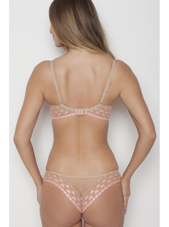 Комплект Samanta Amor - бюстгальтер с мягкой чашкой A122 и бразилианки M300 Телесно-розовый || Комплект Samanta Amor - бюстгальтер с мягкой чашкой A122 и бразилианки M300 Телесно-розовый