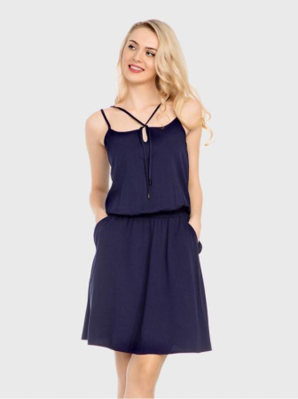 Легкое платье на завязках LPL 743