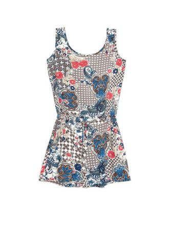 Комбинезон с этническим рисунком MIRACLE || Напівкомбінезон жін. MIRACLE, р.164-84-92, Blue