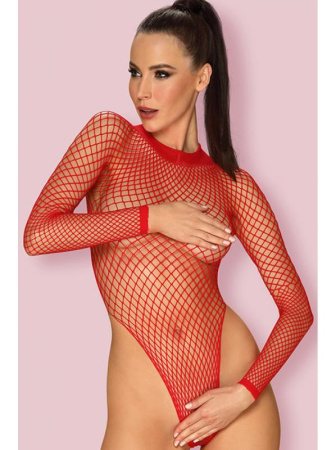 Боди Obsessive B126 Красный