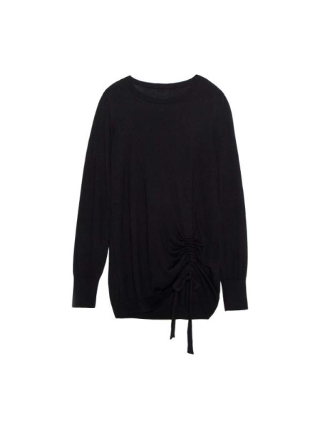 Экстрамягкий джемпер с декоративной сборкой LDK 067