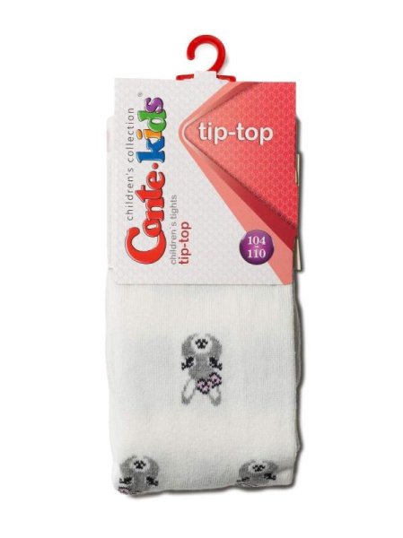 Колготки дитячі Conte Kids TIP-TOP, р. 104-110 (16), 500 молочний Колготки дитячі Conte Kids TIP-TOP, р. 104-110 (16), 500 молочний